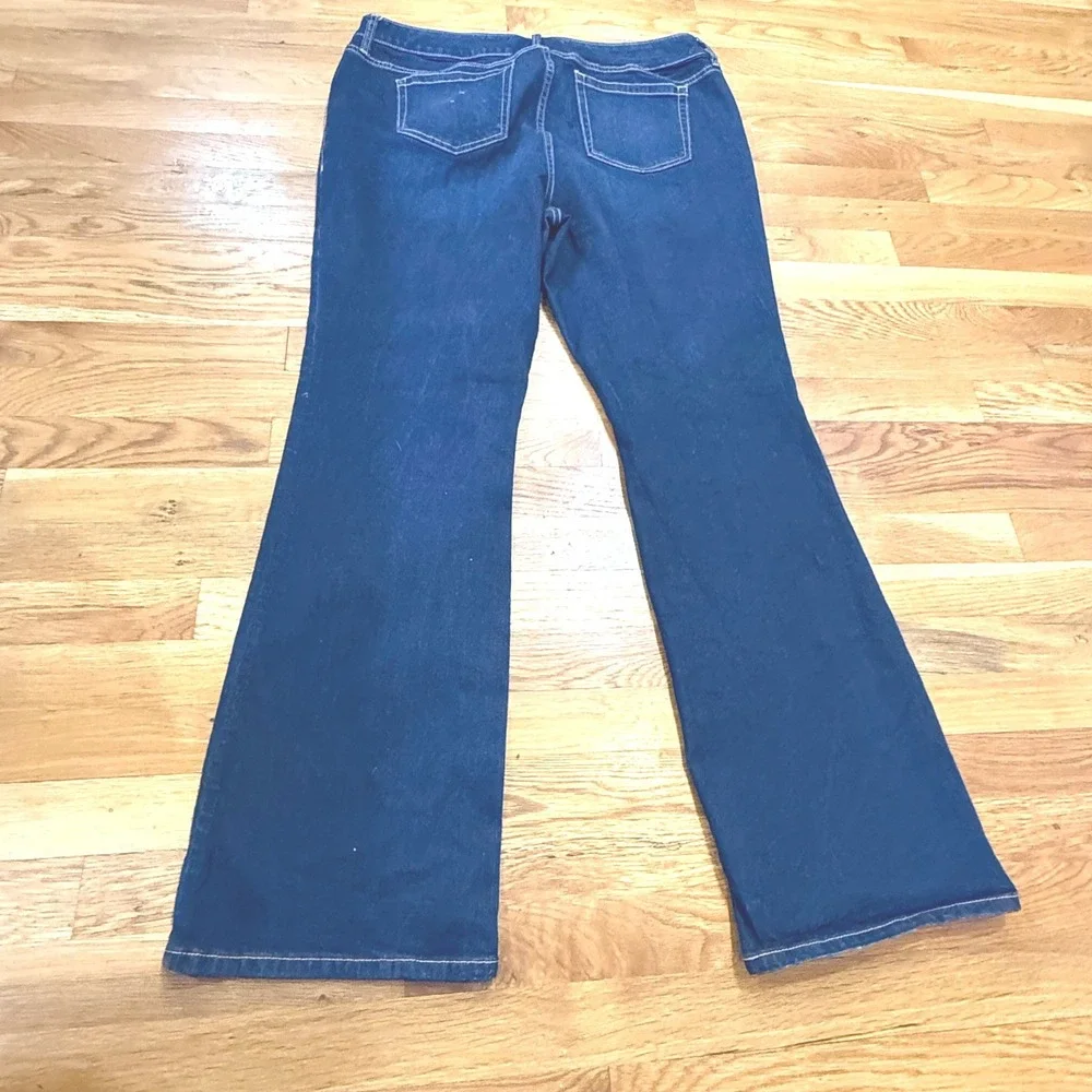 Torrid First At‎ Fit Relaxed Boot Jeans 18R Dark Wash Blue Denim
